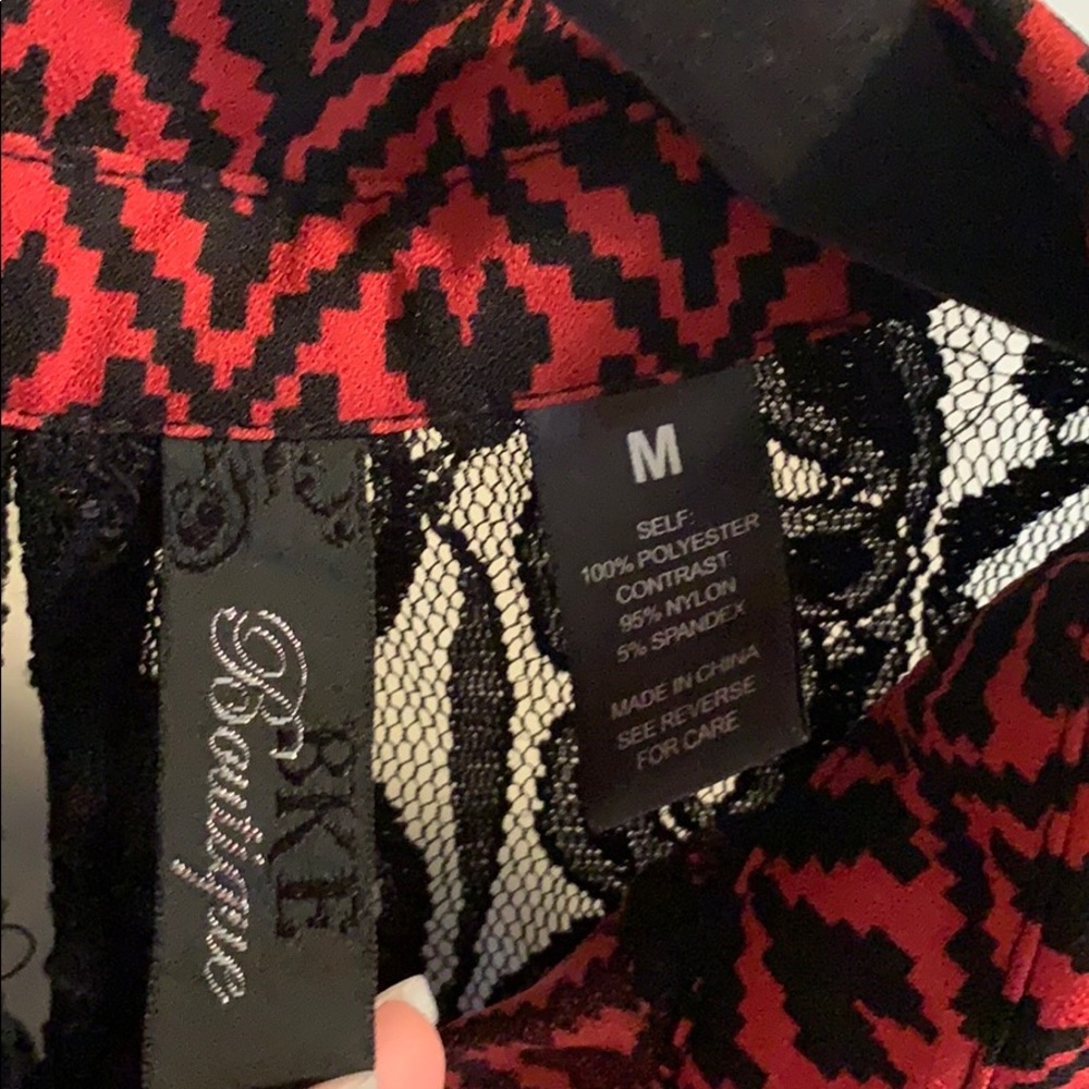 Lace Button Down - image 4